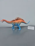 FUNGROW Children's Large Soft Glue Phonation Realistic Overlord Toy Dinosaur(2PCS)