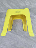 LIUYULIN Stylish Simplicity Yellow Non-Slip Plastic Stools