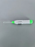 LOOP Delicacy White Plastic Convenient Practical LED Lights Earpicks