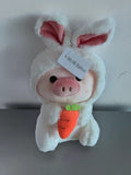 Mo Mi Baihuo Cute Funny Soft White Delicate Pig Plush Toys