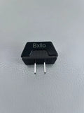 Bxllo High Quality Multi-Function Black Universal 3-Port Power Adapters