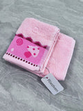 Rixolven High Quality Pink Soft Fluffy High Absorbent Multi-Purpose Cotton Towels