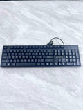 HYHTA High Quality Black Waterproof Wear-Resistant Durable Wired USB Computer Keyboards