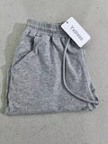 Yxdress Stylish Gray Boy's Casual Sports Elastic Belt Shorts