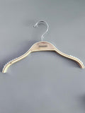 WIWIUXY High-Grade Fashion Multi-Purpose Non-Slip Solid Wood Clothes Hangers