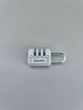 dulovem High Quality Multi-Purpose Mini Silvery Rust Resistant Durable Metal Locks