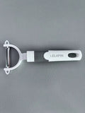 LELAPIN High Quality Sharp Non-Slip Stainless Steel Hand-Operated Vegetable Peelers