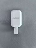 WILOUNGE High Quality Fashionable White Waterproof Plastic Sticky Durable Non-Metal Hooks