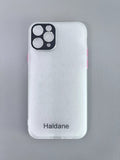 Haldane Ultra Thin Fashion Scrub Transparent Cell Phone Cases