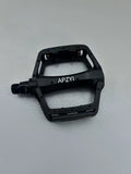 APZYI Black Widen Enlarge Anti-Skid Wear Universal Bicycle Pedals