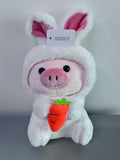 DODOT White Exquisite Cute Super Soft Comfortable Pig Plush Toys