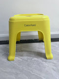 CaiorAaoi Multifunctional Yellow Plastic Safe Practical Non-Slip Stools