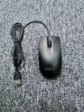 KVKTA Suitable For Desktop Laptop Wired Black Computer Mouse