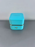 KSAAO High-Grade Fashion Green Leather Multipurpose Storage Jewelry Boxes