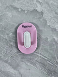 Rygcrud High Quality Pink Fashion Plastic Sticky Wall Non-Metal Hooks(2PCS)