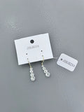 JSBJBZXA Elegant Romantic Exquisite Hanging Type Crystal Earrings