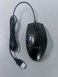 LZAEO Black Premium 5.9Ft Cable Durable Computer Mouse