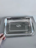 High Quality Multifunctional Smooth Ddurable Stainless Steel Serving Trays