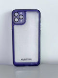 NVRTTRR Classic Fashion Ultra-Thin Anti-Slip Anti-Yellow Transparent Purple Cell Phone Cases