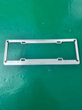 Zpana High Quality Rust-Proof Thickening Metal Aluminum License Plate Frames