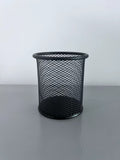 JSBelle Exquisite Multi-Functional Non-Slip Black Mesh Round Pen Holders