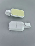 SUNEIFU High Quality Multi-Functional White Durable Square Non-Metal Hook(2PCS)