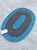 Lhsywbhd Classic Environmental Protection Non-Slip Durable Oval Door Mats