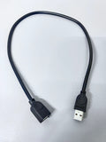 JKKAO High Quality Double Headed Gold Plated Black High Speed USB Cables