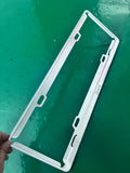 Zpana High Quality Rust-Proof Thickening Metal Aluminum License Plate Frames