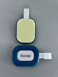 Konlar Multi-Functional Environmental Protection Durable Adhesive Wall Non-Metal Hooks(2PCS)