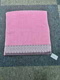 Dzangas Multi-Functional Advanced Pink Pure Cotton Lasting Breathable Durable Towels