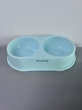 Buyexig High Quality Environmental Protection Multi-Purpose Plastic Double Bowl Pet Bowls