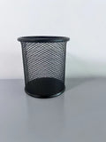 Kigegkf Multifunctional Classic Black Mesh Round Durable Pen Holders