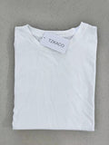 TZKACO Classic White Comfortable Breathable Crewneck T-Shirts For Women