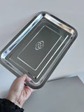 High Quality Multifunctional Smooth Ddurable Stainless Steel Serving Trays