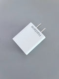 Haldane High Quality White Security Protection Single Port Power Adapters