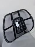 Koolpte High Quality Multifunctional Comfort Black Mesh Vehicle Seat Cushions