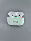 KVKID Premium White Portable Wireless Waterproof Durable Earphones