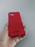 KVZOO Red Premium Ultra-thin Bezel-Less Shock Protection Cell Phone Cases