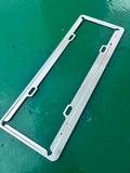 Zpana High Quality Rust-Proof Thickening Metal Aluminum License Plate Frames