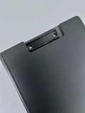 Ylittaa High Quality Black Plastic Waterproof Metal Double Clip File Folders