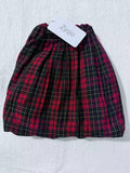 Zyqio Sunshine Fashion Girl High Waist Red Plaid Skirts