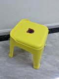 Bypeasaful High Quality Yellow Fashion Non-Slip Plastic Stools