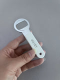 VULYEY Multifunctional Classic White Smooth Durable Stainless Steel Bottle Openers