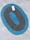 Queenielv Senior Environmental Protection Thickened Non-Slip Oval Door Mats