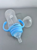 Dynexorix High Quality Environmental Protection Non-Slip Soft Mouth Straw Baby Bottles