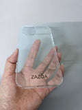 ZAZQA Military-Grade Fall Resistant Durable Protection Crystal Transparent Cell Phone Cases