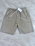 MUGUOY Stylish Casual Men's Summer Comfort Knitted Beige Shorts