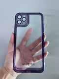 NVRTTRR Classic Fashion Ultra-Thin Anti-Slip Anti-Yellow Transparent Purple Cell Phone Cases