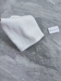 BYADKOA White Comfortable Soft Lightweight Cotton Towels